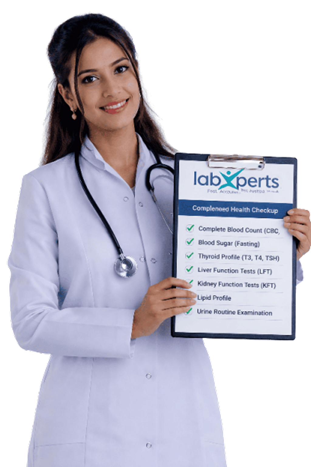 Doctor Testing Sample